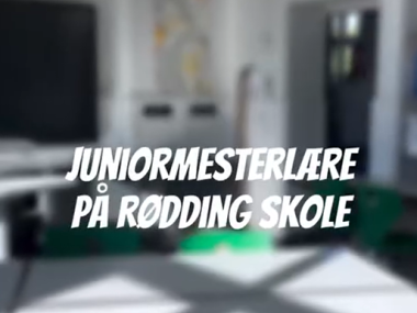 Juniormesterlære på Rødding Skole